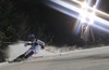 Jens Byggmark of Sweden skiing in the second run of the men slalom race of Audi FIS Alpine skiing World cup on Sljeme above Zagreb, Croatia. Men Snow Queen Trophy slalom race of Audi FIS Alpine skiing World cup season 2014-2015, was held on Tuesday, 6th of January 2015 on Sljeme above Zagreb, Croatia.
