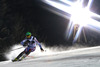 Fifth placed Alexander Khoroshilov of Russia skiing in the second run of the men slalom race of Audi FIS Alpine skiing World cup on Sljeme above Zagreb, Croatia. Men Snow Queen Trophy slalom race of Audi FIS Alpine skiing World cup season 2014-2015, was held on Tuesday, 6th of January 2015 on Sljeme above Zagreb, Croatia.
