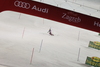 Winner Marcel Hirscher of Austria skiing in the second run of the men slalom race of Audi FIS Alpine skiing World cup on Sljeme above Zagreb, Croatia. Men Snow Queen Trophy slalom race of Audi FIS Alpine skiing World cup season 2014-2015, was held on Tuesday, 6th of January 2015 on Sljeme above Zagreb, Croatia.
