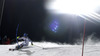 Maria Pietilae-Holmner of Sweden skiing in the first run of the women night slalom race of Audi FIS Alpine skiing World cup Flachau, Austria. Women night slalom race of Audi FIS Alpine skiing World cup season 2014-2015, was held on Tuesday, 13th of January 2015 in Flachau, Austria
