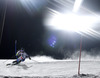 Nadja Vogel of Switzerland skiing in the first run of the women night slalom race of Audi FIS Alpine skiing World cup Flachau, Austria. Women night slalom race of Audi FIS Alpine skiing World cup season 2014-2015, was held on Tuesday, 13th of January 2015 in Flachau, Austria
