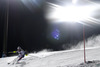 Charlotte Chable of Switzerland skiing in the first run of the women night slalom race of Audi FIS Alpine skiing World cup Flachau, Austria. Women night slalom race of Audi FIS Alpine skiing World cup season 2014-2015, was held on Tuesday, 13th of January 2015 in Flachau, Austria
