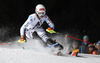 Christina Geiger of Germany skiing in the first run of the women night slalom race of Audi FIS Alpine skiing World cup Flachau, Austria. Women night slalom race of Audi FIS Alpine skiing World cup season 2014-2015, was held on Tuesday, 13th of January 2015 in Flachau, Austria
