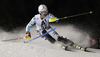 Susanne Weinbuchner of Germany skiing in the first run of the women night slalom race of Audi FIS Alpine skiing World cup Flachau, Austria. Women night slalom race of Audi FIS Alpine skiing World cup season 2014-2015, was held on Tuesday, 13th of January 2015 in Flachau, Austria
