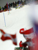 Winner Frida Hansdotter of Sweden skiing in the second run of the women night slalom race of Audi FIS Alpine skiing World cup Flachau, Austria. Women night slalom race of Audi FIS Alpine skiing World cup season 2014-2015, was held on Tuesday, 13th of January 2015 in Flachau, Austria
