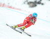 3rd placed Daniela Merighetti of Italy in action during the ladies Downhill of the Cortina FIS Ski Alpine World Cup at the Olympia delle Tofane course in Cortina d Ampezzo, Italy on 2015/01/18.
