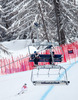 1st placed Lindsey Vonn of the USA in action during the ladies Downhill of the Cortina FIS Ski Alpine World Cup at the Olympia delle Tofane course in Cortina d Ampezzo, Italy on 2015/01/18.
