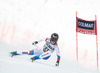 Lara Gut of Switzerland in action during the ladies Downhill of the Cortina FIS Ski Alpine World Cup at the Olympia delle Tofane course in Cortina d Ampezzo, Italy on 2015/01/18.
