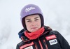 Tina Maze of Slovenia prior to the ladies Downhill of the Cortina FIS Ski Alpine World Cup at the Olympia delle Tofane course in Cortina d Ampezzo, Italy on 2015/01/18.
