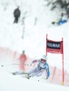 Julia Mancuso of the USA in action during the ladies Downhill of the Cortina FIS Ski Alpine World Cup at the Olympia delle Tofane course in Cortina d Ampezzo, Italy on 2015/01/18.
