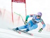 Tina Maze of Slovenia in action during the ladies Downhill of the Cortina FIS Ski Alpine World Cup at the Olympia delle Tofane course in Cortina d Ampezzo, Italy on 2015/01/18.
