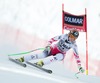 Nicole Hosp of Austria in action during the ladies Downhill of the Cortina FIS Ski Alpine World Cup at the Olympia delle Tofane course in Cortina d Ampezzo, Italy on 2015/01/18.
