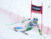 Ilka Stuhec of Slovenia in action during the ladies Downhill of the Cortina FIS Ski Alpine World Cup at the Olympia delle Tofane course in Cortina d Ampezzo, Italy on 2015/01/18.
