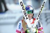 1st placed Lindsey Vonn of the USA reacts after her run of the ladies Downhill of the Cortina FIS Ski Alpine World Cup at the Olympia delle Tofane course in Cortina d Ampezzo, Italy on 2015/01/18.
