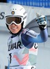 Carolina Ruiz Castillo of Spain reacts after her run of the ladies Downhill of the Cortina FIS Ski Alpine World Cup at the Olympia delle Tofane course in Cortina d Ampezzo, Italy on 2015/01/18.
