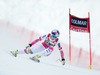 1st placed Lindsey Vonn of the USA in action during the ladies Downhill of the Cortina FIS Ski Alpine World Cup at the Olympia delle Tofane course in Cortina d Ampezzo, Italy on 2015/01/18.
