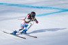 Fabienne Suter of Switzerland in action during the ladies SuperG of the Cortina FIS Ski Alpine World Cup at the Olympia delle Tofane course in Cortina d Ampezzo, Italy on 2015/01/19.
