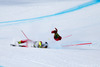 Daniela Merighetti of Italy crashes during the ladies SuperG of the Cortina FIS Ski Alpine World Cup at the Olympia delle Tofane course in Cortina d Ampezzo, Italy on 2015/01/19.
