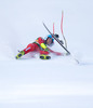 Daniela Merighetti of Italy crashes during the ladies SuperG of the Cortina FIS Ski Alpine World Cup at the Olympia delle Tofane course in Cortina d Ampezzo, Italy on 2015/01/19.
