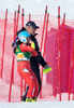 Daniela Merighetti of Italy after her crash during the ladies SuperG of the Cortina FIS Ski Alpine World Cup at the Olympia delle Tofane course in Cortina d Ampezzo, Italy on 2015/01/19.
