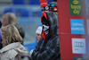 American golfer Tiger Woods during the ladies SuperG of the Cortina FIS Ski Alpine World Cup at the Olympia delle Tofane course in Cortina d Ampezzo, Italy on 2015/01/19.
