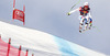 Carlo Janka of Switzerland skiing in the third training for men downhill race of Audi FIS Alpine skiing World cup in Kitzbuehel, Austria. Third training for men downhill race of Audi FIS Alpine skiing World cup season 2014-2015, was held on Thursday, 22nd of January 2015 on Hahnenkamm Streif downhill course in Kitzbuehel, Austria
