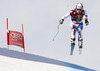 Patrick Kueng of Switzerland skiing in the third training for men downhill race of Audi FIS Alpine skiing World cup in Kitzbuehel, Austria. Third training for men downhill race of Audi FIS Alpine skiing World cup season 2014-2015, was held on Thursday, 22nd of January 2015 on Hahnenkamm Streif downhill course in Kitzbuehel, Austria
