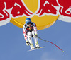 Matthias Mayer of Austria skiing in the third training for men downhill race of Audi FIS Alpine skiing World cup in Kitzbuehel, Austria. Third training for men downhill race of Audi FIS Alpine skiing World cup season 2014-2015, was held on Thursday, 22nd of January 2015 on Hahnenkamm Streif downhill course in Kitzbuehel, Austria
