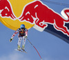 Matthias Mayer of Austria skiing in the third training for men downhill race of Audi FIS Alpine skiing World cup in Kitzbuehel, Austria. Third training for men downhill race of Audi FIS Alpine skiing World cup season 2014-2015, was held on Thursday, 22nd of January 2015 on Hahnenkamm Streif downhill course in Kitzbuehel, Austria
