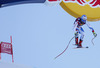 Mauro Caviezel of Switzerland skiing in the third training for men downhill race of Audi FIS Alpine skiing World cup in Kitzbuehel, Austria. Third training for men downhill race of Audi FIS Alpine skiing World cup season 2014-2015, was held on Thursday, 22nd of January 2015 on Hahnenkamm Streif downhill course in Kitzbuehel, Austria
