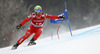 Winner Dominik Paris of Italy skiing in the men super-g race of Audi FIS Alpine skiing World cup in Kitzbuehel, Austria. Men super-g race of Audi FIS Alpine skiing World cup season 2014-2015, was held on Friday, 23rd of January 2015 on Hahnenkamm course in Kitzbuehel, Austria
