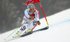 Josef Ferstl of Germany skiing in the men super-g race of Audi FIS Alpine skiing World cup in Kitzbuehel, Austria. Men super-g race of Audi FIS Alpine skiing World cup season 2014-2015, was held on Friday, 23rd of January 2015 on Hahnenkamm course in Kitzbuehel, Austria
