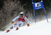 Andreas Sander of Germany skiing in the men super-g race of Audi FIS Alpine skiing World cup in Kitzbuehel, Austria. Men super-g race of Audi FIS Alpine skiing World cup season 2014-2015, was held on Friday, 23rd of January 2015 on Hahnenkamm course in Kitzbuehel, Austria
