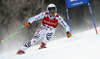 Andreas Sander of Germany skiing in the men super-g race of Audi FIS Alpine skiing World cup in Kitzbuehel, Austria. Men super-g race of Audi FIS Alpine skiing World cup season 2014-2015, was held on Friday, 23rd of January 2015 on Hahnenkamm course in Kitzbuehel, Austria
