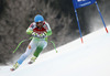 Bostjan Kline of Slovenia skiing in the men super-g race of Audi FIS Alpine skiing World cup in Kitzbuehel, Austria. Men super-g race of Audi FIS Alpine skiing World cup season 2014-2015, was held on Friday, 23rd of January 2015 on Hahnenkamm course in Kitzbuehel, Austria
