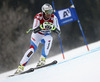 Silvan Zurbriggen of Switzerland skiing in the men super-g race of Audi FIS Alpine skiing World cup in Kitzbuehel, Austria. Men super-g race of Audi FIS Alpine skiing World cup season 2014-2015, was held on Friday, 23rd of January 2015 on Hahnenkamm course in Kitzbuehel, Austria
