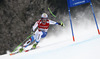 Justin Murisier of Switzerland skiing in the men super-g race of Audi FIS Alpine skiing World cup in Kitzbuehel, Austria. Men super-g race of Audi FIS Alpine skiing World cup season 2014-2015, was held on Friday, 23rd of January 2015 on Hahnenkamm course in Kitzbuehel, Austria
