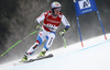 Justin Murisier of Switzerland skiing in the men super-g race of Audi FIS Alpine skiing World cup in Kitzbuehel, Austria. Men super-g race of Audi FIS Alpine skiing World cup season 2014-2015, was held on Friday, 23rd of January 2015 on Hahnenkamm course in Kitzbuehel, Austria
