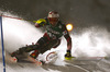 Natko Zrncic-Dim of Croatia skiing in slalom of the men alpine combined race of Audi FIS Alpine skiing World cup in Kitzbuehel, Austria. Men alpine combined race of Audi FIS Alpine skiing World cup season 2014-2015, was held on Friday, 23rd of January 2015 on Hahnenkamm course in Kitzbuehel, Austria
