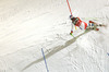Carlo Janka of Switzerland skiing in slalom of the men alpine combined race of Audi FIS Alpine skiing World cup in Kitzbuehel, Austria. Men alpine combined race of Audi FIS Alpine skiing World cup season 2014-2015, was held on Friday, 23rd of January 2015 on Hahnenkamm course in Kitzbuehel, Austria
