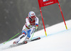 Carlo Janka of Switzerland skiing in the men super-g race of Audi FIS Alpine skiing World cup in Kitzbuehel, Austria. Men super-g race of Audi FIS Alpine skiing World cup season 2014-2015, was held on Friday, 23rd of January 2015 on Hahnenkamm course in Kitzbuehel, Austria
