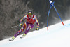Kjetil Jansrud of Norway skiing in the men super-g race of Audi FIS Alpine skiing World cup in Kitzbuehel, Austria. Men super-g race of Audi FIS Alpine skiing World cup season 2014-2015, was held on Friday, 23rd of January 2015 on Hahnenkamm course in Kitzbuehel, Austria
