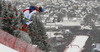 Mauro Caviezel of Switzerland skiing in the men downhill race of Audi FIS Alpine skiing World cup in Kitzbuehel, Austria. Men downhill race of Audi FIS Alpine skiing World cup season 2014-2015, was held on Saturday, 24th of January 2015 on Hahnenkamm course in Kitzbuehel, Austria
