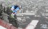 Josef Ferstl of Germany skiing in the men downhill race of Audi FIS Alpine skiing World cup in Kitzbuehel, Austria. Men downhill race of Audi FIS Alpine skiing World cup season 2014-2015, was held on Saturday, 24th of January 2015 on Hahnenkamm course in Kitzbuehel, Austria
