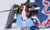 Klaus Brandner of Germany reacts in the finish of the men downhill race of Audi FIS Alpine skiing World cup in Kitzbuehel, Austria. Men downhill race of Audi FIS Alpine skiing World cup season 2014-2015, was held on Saturday, 24th of January 2015 on Hahnenkamm course in Kitzbuehel, Austria
