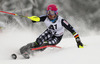 Jens Henttinen of Finland skiing in the first run of the men slalom race of Audi FIS Alpine skiing World cup in Kitzbuehel, Austria. Men slalom race of Audi FIS Alpine skiing World cup season 2014-2015, was held on Sunday, 25th of January 2015 on Ganslern course in Kitzbuehel, Austria
