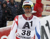 Ramon Zenhaeusern of Switzerland reacts in finish of the second run of the men slalom race of Audi FIS Alpine skiing World cup in Kitzbuehel, Austria. Men slalom race of Audi FIS Alpine skiing World cup season 2014-2015, was held on Sunday, 25th of January 2015 on Ganslern course in Kitzbuehel, Austria
