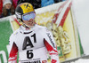 Second placed Marcel Hirscher of Austria reacts in finish of the second run of the men slalom race of Audi FIS Alpine skiing World cup in Kitzbuehel, Austria. Men slalom race of Audi FIS Alpine skiing World cup season 2014-2015, was held on Sunday, 25th of January 2015 on Ganslern course in Kitzbuehel, Austria
