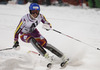 Jonathan Nordbotten of Norway skiing in the first run of the Men Slalom race of Audi FIS Alpine skiing World cup in Schladming, Austria. Men Slalom race of Audi FIS Alpine skiing World cup 2014-2015 was held on Tuesday, 27th of January 2015 on Planai course in Schladming, Austria.
