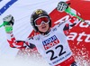 Anna Fenninger (AUT, Goldmedaille) winner of the gold Medal Anna Fenninger of Austria reacts after her run of the ladies Super G of FIS Ski World Championships 2015 at the Raptor Course in Beaver Creek, United States on 2015/02/03.
